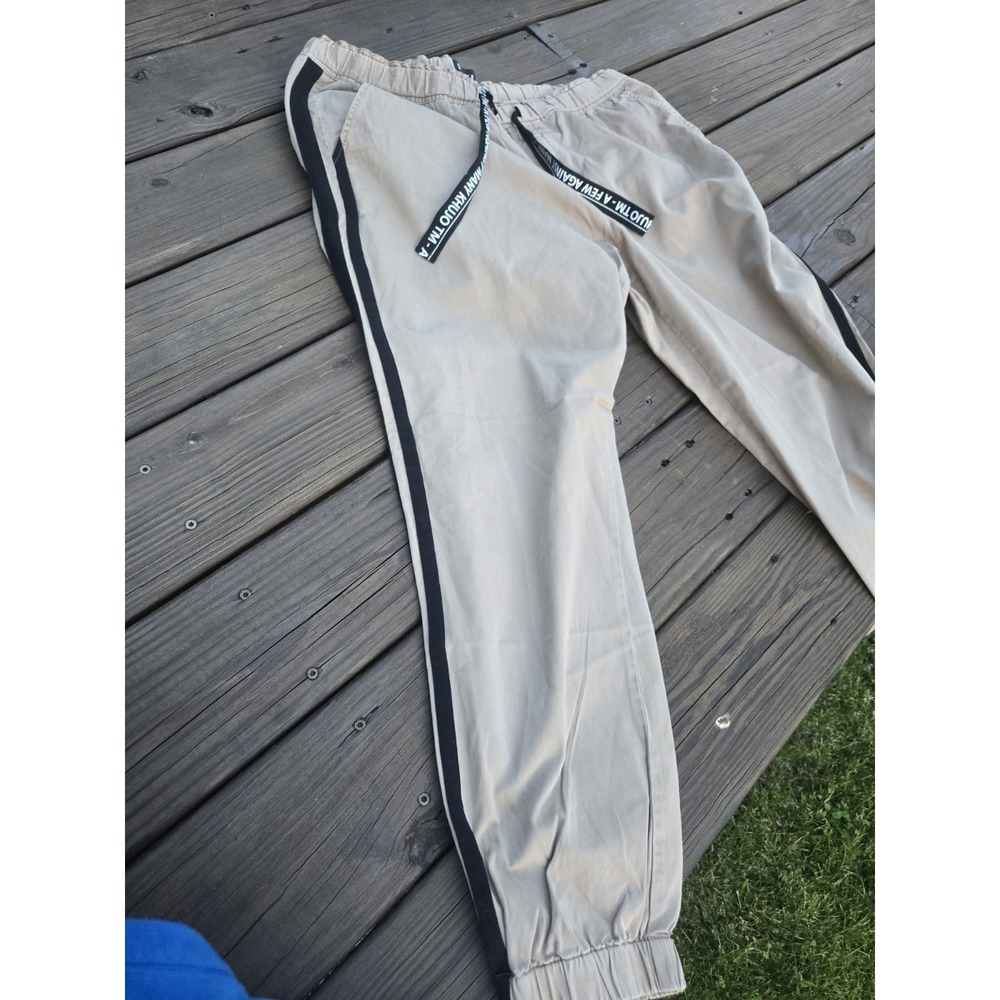 Khujo Walter‎ Black Stripes pants in Men's XXL.